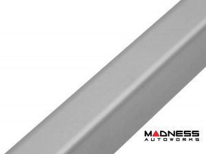 FIAT 500L Roof Rack Side Rails - Smooth Roof - Silver - OMAC 2014-2020